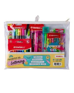 KIT SIMBALL LETTERING MAXI MARCADORES