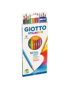 LAPICES COLOR GIOTTO STILNOVO X12 + GRAFITO