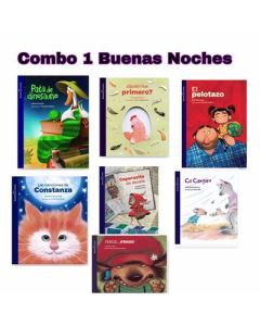 COMBO 1 LIBROS DE CUENTOS BUENAS NOCHES (HASTA 7 AÑOS)
